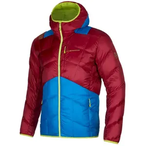 La Sportiva Pinnacle Down Jkt - Doudoune homme Sangria / Electric Blue S pas cher