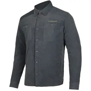 La Sportiva Setter Shirt Jkt - Chemise homme Carbon / Lime Punch S pas cher