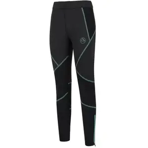 La Sportiva Primal Pant W - Collant running femme Black / Turquoise M