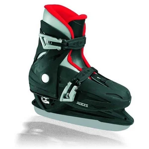 Roces MCK II H Patins à glace Enfant - Patins Réglables pour Enfant, noir-rouge, 25-29 eu