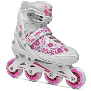 Comparateur de prix : Roces Roces Compy 8.0, Rollers En Ligne Fille Blanc/Violet, 34-37, 400809