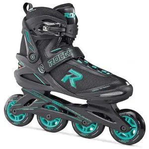 Comparateur de prix : Roces patins à roues alignées Icon W ladies noir / aqua