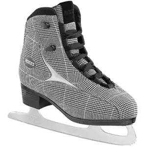 Roces BRITS Patins à glace Femme CHECK BLACK WHITE SILVER 41 pas cher