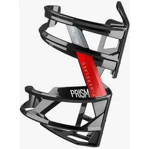 Porte-bidon Elite Prism, entrée latérale gauche noir rouge brillant