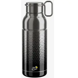 Comparateur de prix : Bidon tour de France Elite Mia - silver black - 650 ml