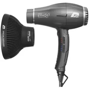 Comparateur de prix : Box sèche-cheveux Ethos anthracite avec diffuseur magic sense Parlux