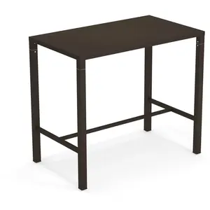 Emu - Table rectangulaire Nova - Métal - Acier verni - Designer Aldo C... pas cher