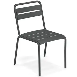 Emu - Chaise empilable Star - Métal - Aluminium pas cher