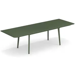 Emu - Table rectangulaire Plus4 - Vert - Acier verniVendu parmade-in-design