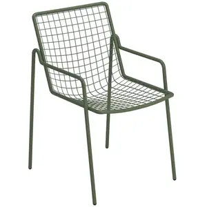 Emu - Fauteuil empilable Rio R50 - Vert - Acier - Designer Anton Crist... pas cher
