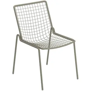 Emu - Chaise empilable Rio R50 - Gris - Acier - Designer Anton Cristel... pas cher