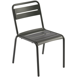 Emu - Chaise empilable Star - Métal - Tôle galvanisée pas cher
