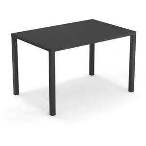 Emu - Table rectangulaire Nova - Métal - Acier verni - Designer Aldo C...