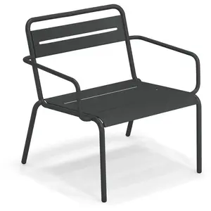Emu - Fauteuil bas empilable Star - Métal - Tôle galvanisée pas cher