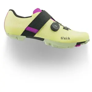 Fizik - Ferox Carbon - Chaussures VTT Lime / Purple - 48 pas cher