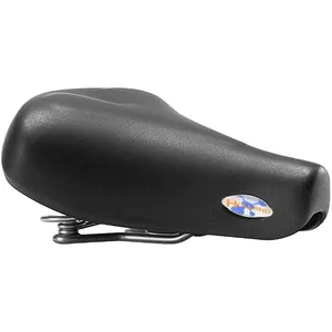 Comparateur de prix : Selle de vélo mixte noire ROYAL Holland avec gel et gros ressorts