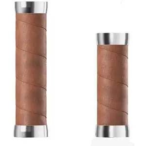 Comparateur de prix : Poignées en cuir Brooks England Slender 100-130 mm marron café