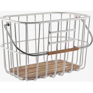 Panier brooks england hoxton basket argent   bois