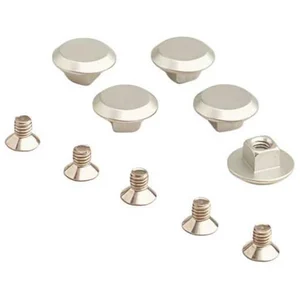 Kit visserie de rechange brooks pour cambium special 5 pieces silver pas cher