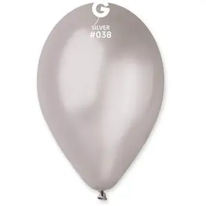 Comparateur de prix : 50 ballons latex métallisés argent bio 30 - gemar 113808