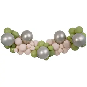 Comparateur de prix : RueDeLaFete Kit Guirlande de ballons - Olive