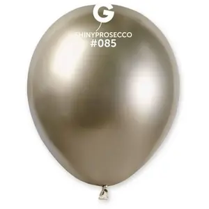 Comparateur de prix : RueDeLaFete 50 BALLONS LATEX BIO SHINY 13CM PROSECCO