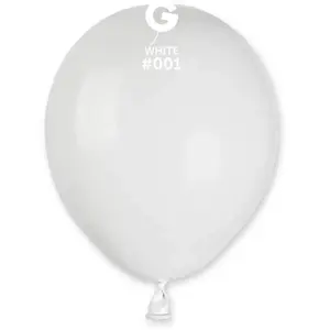 Comparateur de prix : Non communiqué 50 ballons latex bio 13cm blanc - gemar 50103