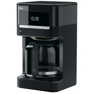 Comparateur de prix : Braun - cafetière filtre programmable 12 tasses 1000w noir - kf7020 TU