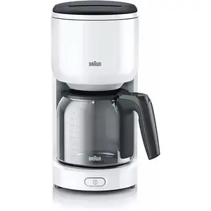 Comparateur de prix : Braun Braun PurEase KF 3120 WH - Cafetière - 10 tasses - blanc