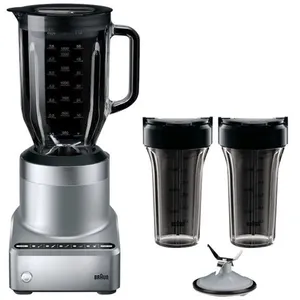 Braun Braun PowerBlend JB7192 - Bol mixeur blender - 1.6 litres - 1 kWatt - acier inoxydableVendu parrakuten