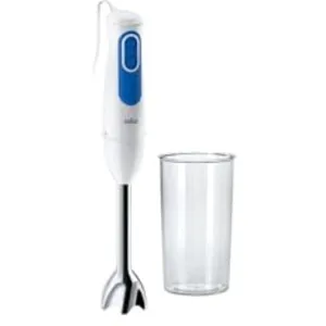 Comparateur de prix : Braun - MQ3000WH Mixeur plongeant Smoothie Plus - Blanc et Bleu