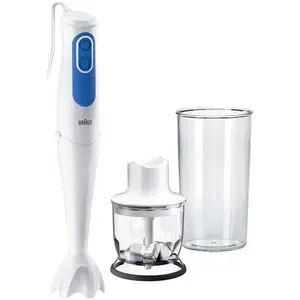 BRAUN MQ3020WH Mixeur plongeant avec hachoir Pasta - Bleur