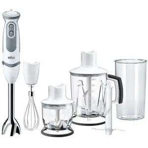 Comparateur de prix : Braun Multiquick 5 MQ 5245 WH - Mixeur à main - 1 kWatt - blanc/gris premium