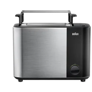 Braun HT5015.BK HT5015BK Grilafette, Plastique, Inoxydable, Acier/Noir pas cher