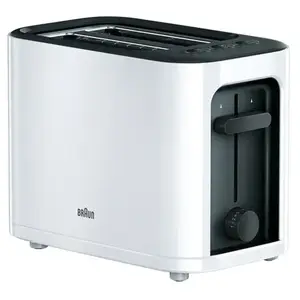 Comparateur de prix : Braun PurEase HT3000WH Grille-pain 2 tranche 2 Emplacements blanc