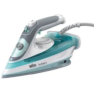 Comparateur de prix : BRAUN TEXSTYLE 3 SI 5017 GR FER À VAPEUR SEMELLE EN CÉRAMIQUE 2700 W G