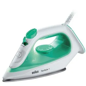 Comparateur de prix : Braun Braun TexStyle 1 SI 1040 GR - Fer à vapeur Blanc/vert