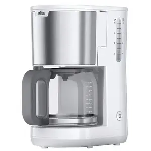 Comparateur de prix : Braun Cafetière Braun KF1500WH Blanche