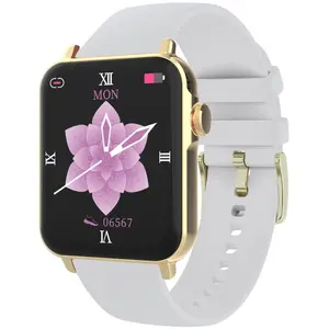 Montre connectée Homme Smarty-SW035F04 Bracelet Silicone Blanc pas cher