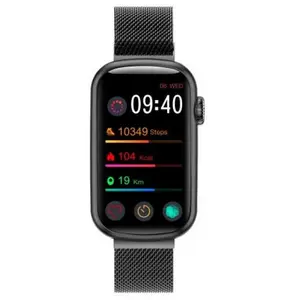 Montre connectée SMARTY ALLURE SMARTY 2.0 Acier inoxydable Noir