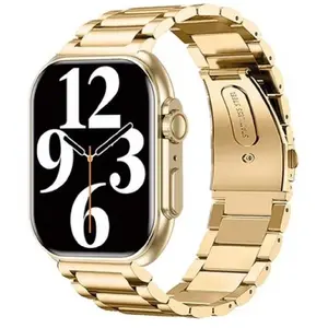 Montre connectée Mixte Smarty Boost - SW068D03Bracelet Acier Doré pas cher