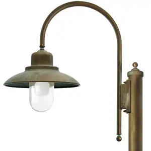 Moretti Luce Lampadaire d'extérieur Casale 270 cm à 1 lampe