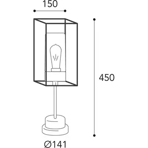 Moretti Luce Potelet Cubic³ 3369 laiton ancien/opaleVendu parluminaire