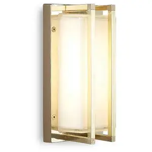 Moretti Luce Applique d'extérieur Ice Cubic 3413 laiton naturelVendu parluminaire