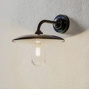 Moretti Luce Applique extérieur Golfo laiton bruni, transparentVendu parluminaire