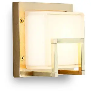Moretti Luce Applique d'extérieur LED Ice Cubic 3407, naturel