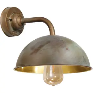 Moretti Luce Applique Circle, laiton, profondeur 31 cmVendu parluminaire