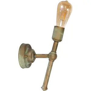 Moretti Luce Torche murale 3105 en laiton, obliqueVendu parluminaire