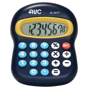 Alevar AVC Calculatrice de poche 8 chiffres, format 93 x 118 x 39 mm, couleur bleue pas cher