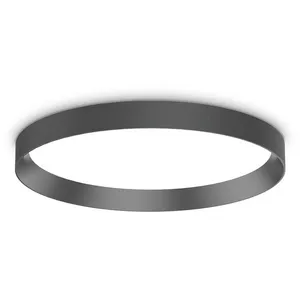 Comparateur de prix : Ideal Lux Fly Semi-Encastré Led Intégré 45cm Noir, 4000k, Ip40